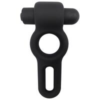 Nero By Playful Liquid Silicone Vibe Dual C Ring Nero By Playful Liquid Silicone Vibe Dual C Ring