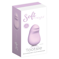 Soft By Playful Tootsie Rechargeable Palm Massager