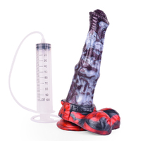 9.3" Squirting Mutant Horse Cock