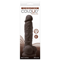 5" Vibrating Cock + Balls