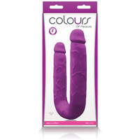 7.5" Dp U Shaped Double Dildo