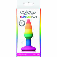 2.5" ' Mini Rainbow Butt Plug