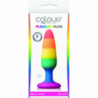 3" Small Rainbow Butt Plug