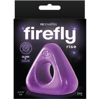 Rise Triangle Glowing Cock Ring Rise Triangle Glowing Cock Ring