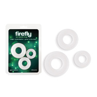 Firefly 3Pc Bubble Rings  Glow In Dark Cock Rings Set Of 3 Sizes Firefly 3Pc Bubble Rings  Glow In Dark Cock Rings Set Of 3 Sizes