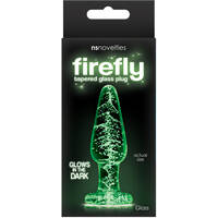 Glowing Small Glass Butt Plug