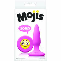 3.4" Omg Mini Emoji Butt Plug