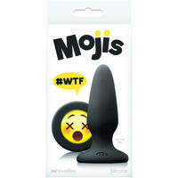 4.4" Wtf Medium Emoji Butt Plug