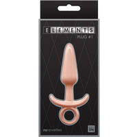 4.1" Butt Plug With Ring Pull