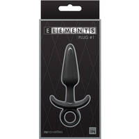 4.1" Butt Plug With Ring Pull