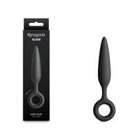 Renegade Slide - Black Black 12.7 cm Anal Plug