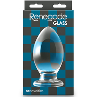 Bishop Glass Butt Plug