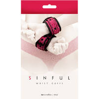 Faux Leather Wrist Cuffs