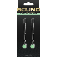 Bound Nipple Clamps G1gunmetal