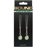 Bound Nipple Clamps G1 Rose