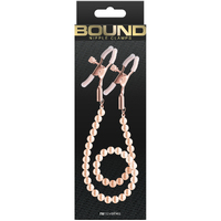 Bound Nipple Clamps Dc1 Rose