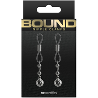 Bound Nipple Clamps D1gunmetal