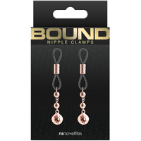 Bound Nipple Clamps D1 Rose