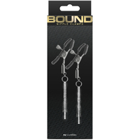 Bound Nipple Clamps D3gunmetal Bound Nipple Clamps D3gunmetal