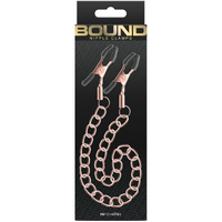 Bound Nipple Clamps Dc2 Rose