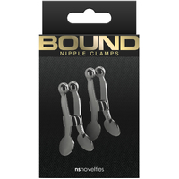 Bound Nipple Clamps C1gunmetal