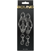 Bound Nipple Clamps C3gunmetal Bound Nipple Clamps C3gunmetal