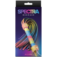 Spectra Bondage Flogger Rainbow Spectra Bondage Flogger Rainbow
