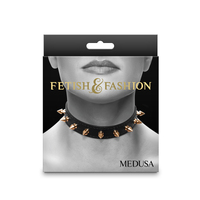 Fetish & Fashion Medusa Collar  Spiked Collar