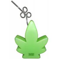 Glow In The Dark Pot Leaf Cup