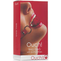 Ball Gag + Leather Straps