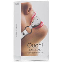 Ball Gag + Leather Straps