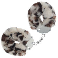 Ouch! Heavy Duty Fluffy Cuffs Snow Leopard Snow Leopard Fluffy Restraints Ouch! Heavy Duty Fluffy Cuffs Snow Leopard Snow Leopard Fluffy Restraints