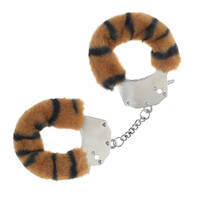 Ouch! Heavy Duty Fluffy Cuffs Tiger Tiger Fluffy Restraints Ouch! Heavy Duty Fluffy Cuffs Tiger Tiger Fluffy Restraints