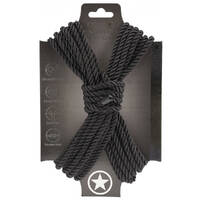 OUCH! Bondage Rope - 10 M - Black Black Nylon Bondage Rope - 10 metre Length