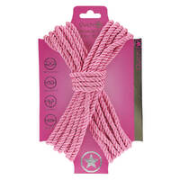 OUCH! Bondage Rope - 10 M - Pink Pink Nylon Bondage Rope - 10 metre Length