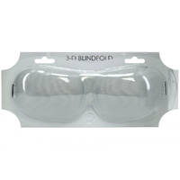 OUCH! 3D Mask - Silver Silver Eye Mask