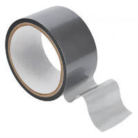 OUCH! PVC Non-Stick Tape - Silver Silver Bondage Tape - 20 metre Length