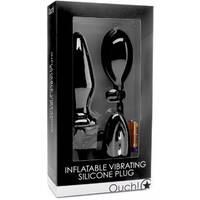 Inflatable Vibrating Butt Plug