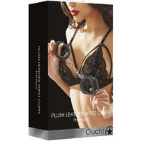 Plush Leather Handcuffs Plush Leather Handcuffs