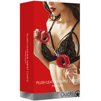 Plush Leather Handcuffs Plush Leather Handcuffs
