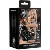 Skull & Bones Ankle Cuffs + Spikes Skull & Bones Ankle Cuffs + Spikes