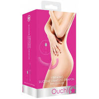 7" Vibrating Strapless Strap On 7" Vibrating Strapless Strap On