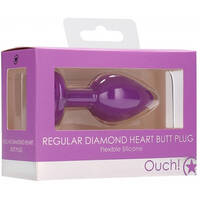 Medium Diamond Heart Butt Plug