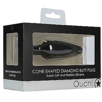 Cone Shaped Diamond Butt Plug