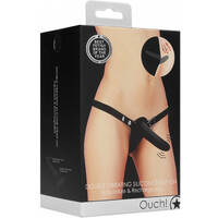 Double Vibrating Silicone Strap On Double Vibrating Silicone Strap On