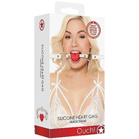 Silicone Nurse Heart Mouth Gag Silicone Nurse Heart Mouth Gag