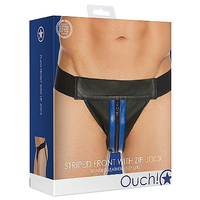 Plain Front Zip Jock L/XL