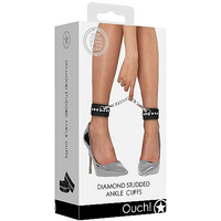 Diamond Studded Ankle Cuffs