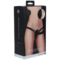 Ouch! Vibrating Silicone Strap On   Usb Rechargeable Strap On Ouch! Vibrating Silicone Strap On   Usb Rechargeable Strap On