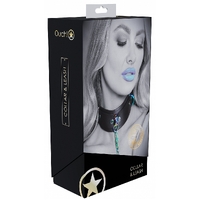 Ouch! Venice Collection Collar With Leash Ouch! Venice Collection Collar With Leash